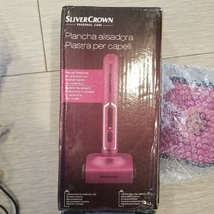 Silver Crown Hair Straightener